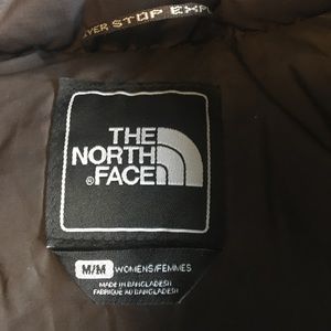 WOMENS North Face Nuptse - Med. - Chocolate Brown